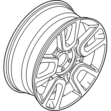 Ford CL3Z-1007-A Wheel, Alloy