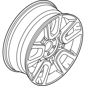 Ford BL3Z-1007-B Wheel, Alloy