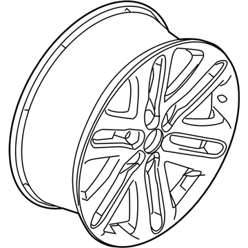 Ford DL3Z-1007-C Wheel, Alloy