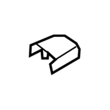 Nissan 87558-JK000 Cover-Seat Slide