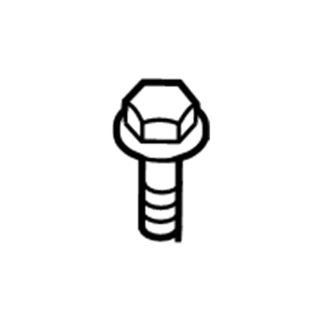 Mopar 6104368AA Bolt-HEXAGON Head