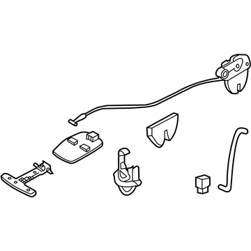 Infiniti 84631-CR900 Trunk Lid Lock Assembly