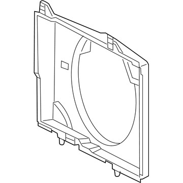 Mopar 5099194AA SHROUD-Fan