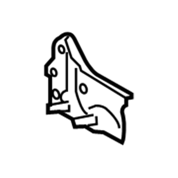 Lexus 53258-50040 Bracket, Radiator Support