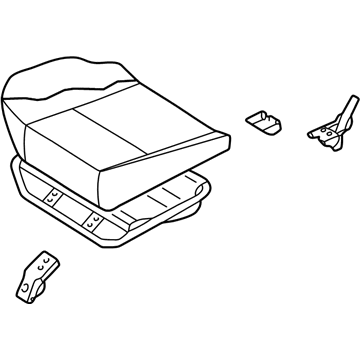 Infiniti 88300-1W301 Cushion Assy-Rear Seat, RH