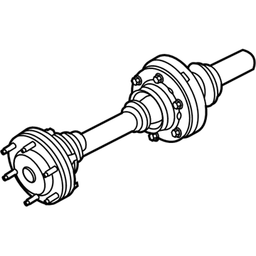 Ford LK4Z-4A376-A SHAFT ASY - DRIVE