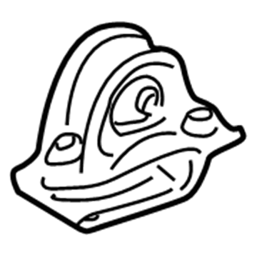 Acura 50810-ST7-Z00 Insulator, Rear Engine Mountingrubber (Mt)