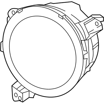 Mopar 55112879AF Headlamp