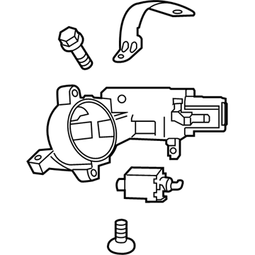 GM 84624982 Lock Housing