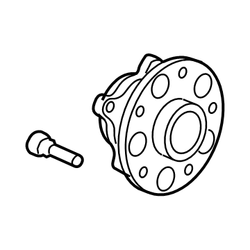 Acura 42200-TG7-A01 Bearing Assembly, Rear Hub Unit