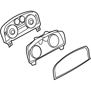 Ford 9E5Z-10849-F Cluster Assembly