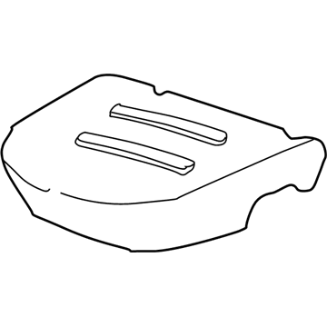 GM 12492999 Pad Asm, Driver Seat Cushion