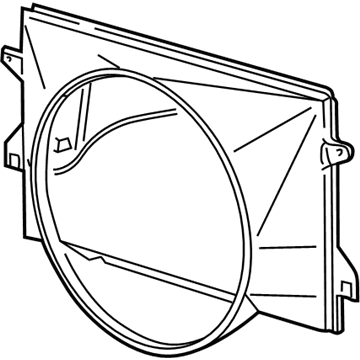 Ford 2L3Z-8146-AC Fan Shroud