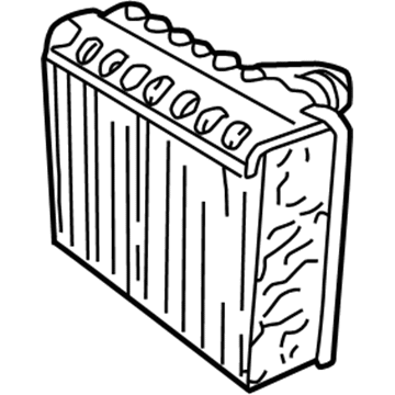 Mopar 5066549AD EVAPORATOR-Air Conditioning