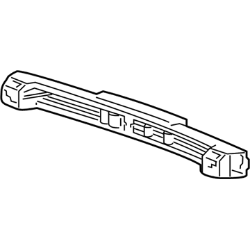 Honda 71530-SXS-A00ZZ Beam, RR. Bumper