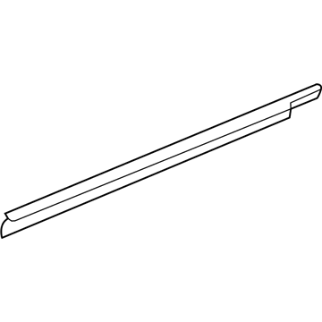 Mopar 4865585AD WEATHERSTRIP-Door Belt