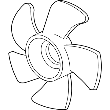 Honda 19020-RSA-G01 Fan, Cooling