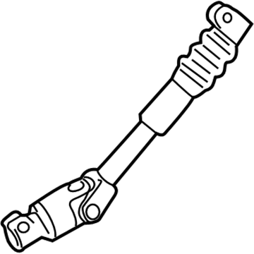 Lexus 45203-60140 Shaft, Steering Intermediate, NO.2