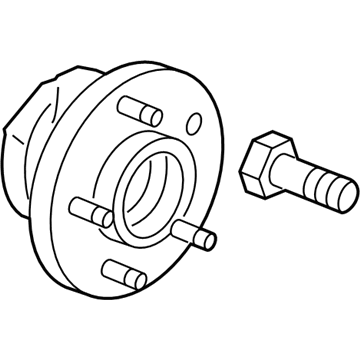 GM 13542187 Hub & Bearing