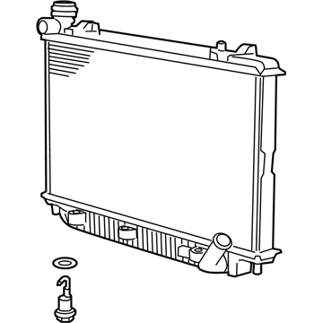 GM 92234040 Radiator Assembly