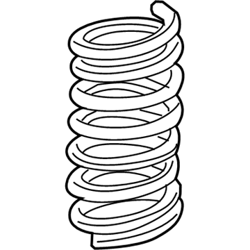 Mopar 68172107AA Front Coil Spring