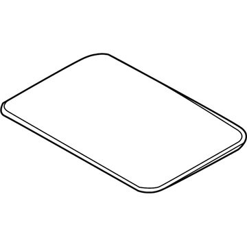 Nissan 91210-1JA2D Lid Assy-Sunroof, Slide