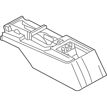 Ford 7R3Z-63045A36-AD Console Assembly