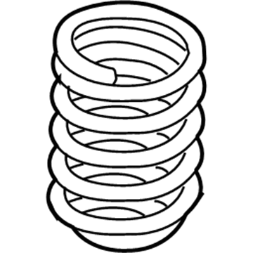 BMW 31-33-6-851-919 Front Coil Spring