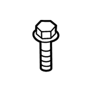 BMW 31-30-6-863-134 Hex Bolt With Washer