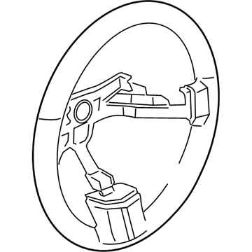 GM 25932326 Steering Wheel Assembly *Very Dark Gray