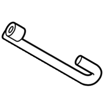 Honda 74645-TP6-A00 Hook, Carrier