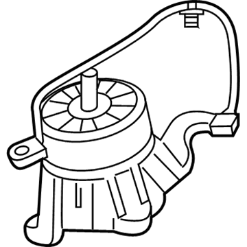 Hyundai 21812-B1301 Insulator-Hydraulic, LH