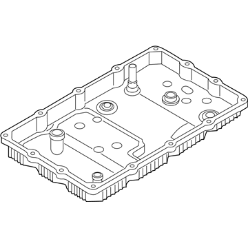 Kia 4528047400 Pan Assembly-Automatic Transaxle Oil