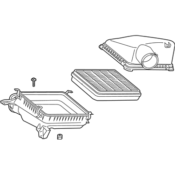 Lexus 17700-38181 Cleaner Assy, Air