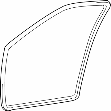 Hyundai 82130-25000 Weatherstrip Assembly-Front Door Side LH