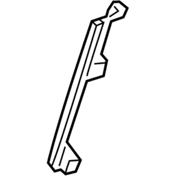 Hyundai 83545-G3000 Run&Channel-Rear Door Delta Lower, RH