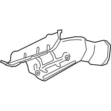 GM 23408837 Tank Shield
