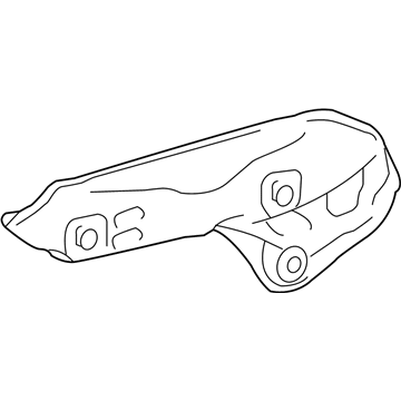 Lexus 17167-38100 Insulator, Exhaust Manifold Heat, NO.1