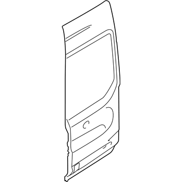 Ford CK4Z-6140010-P Door Assembly - Rear