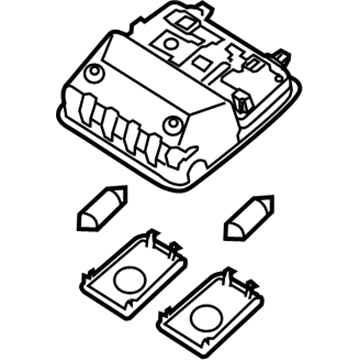 Kia 92800A7100ED Lamp Assembly-OVERHEADEAD Console