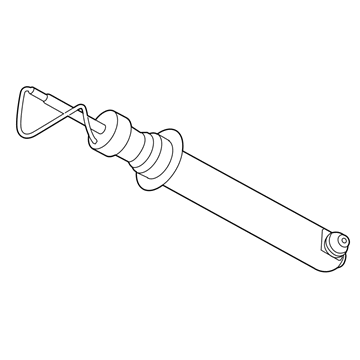 BMW 33-52-7-850-117 Rear Left Shock Absorber Spring Coil Strut