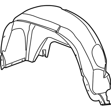 GM 25858926 Wheelhouse Liner