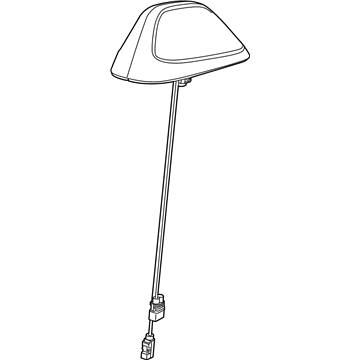 Mopar 5091902AA Antenna-Base Cable And Bracket