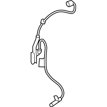 Toyota 89542-0R040 Front Speed Sensor