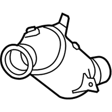 BMW 18-40-7-645-241 Catalytic Converter Rear