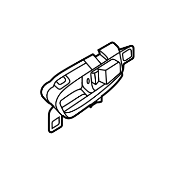 Nissan 80670-5RB1A Handle Assembly Door Inside, Passenger Side