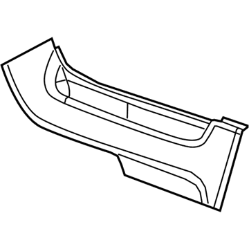 GM 20894152 Side Trim Panel