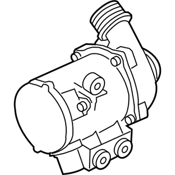 BMW 11-51-5-A05-704 COOLANT PUMP, ELECTRIC