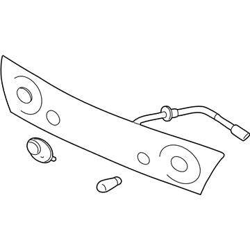 GM 10335616 Applique, Rear Compartment Lid(W/Back Up Lamp)