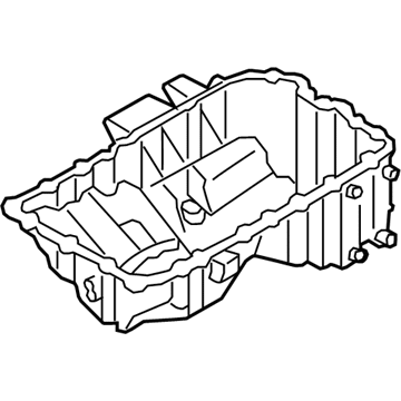 BMW 11-13-7-618-512 Oil Pan